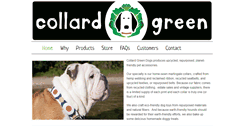 Desktop Screenshot of collardgreendogs.com